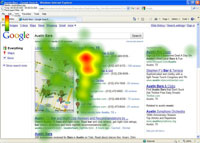 Google Places Heatmap